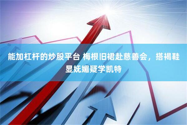 能加杠杆的炒股平台 梅根旧裙赴慈善会，搭褐鞋显妩媚疑学凯特